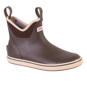 NEW XTRATUF Brown Rubber Deck Boot - 6"